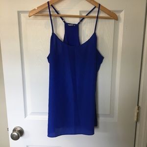 J. Crew | Cobalt Blue Racerback Tank Top